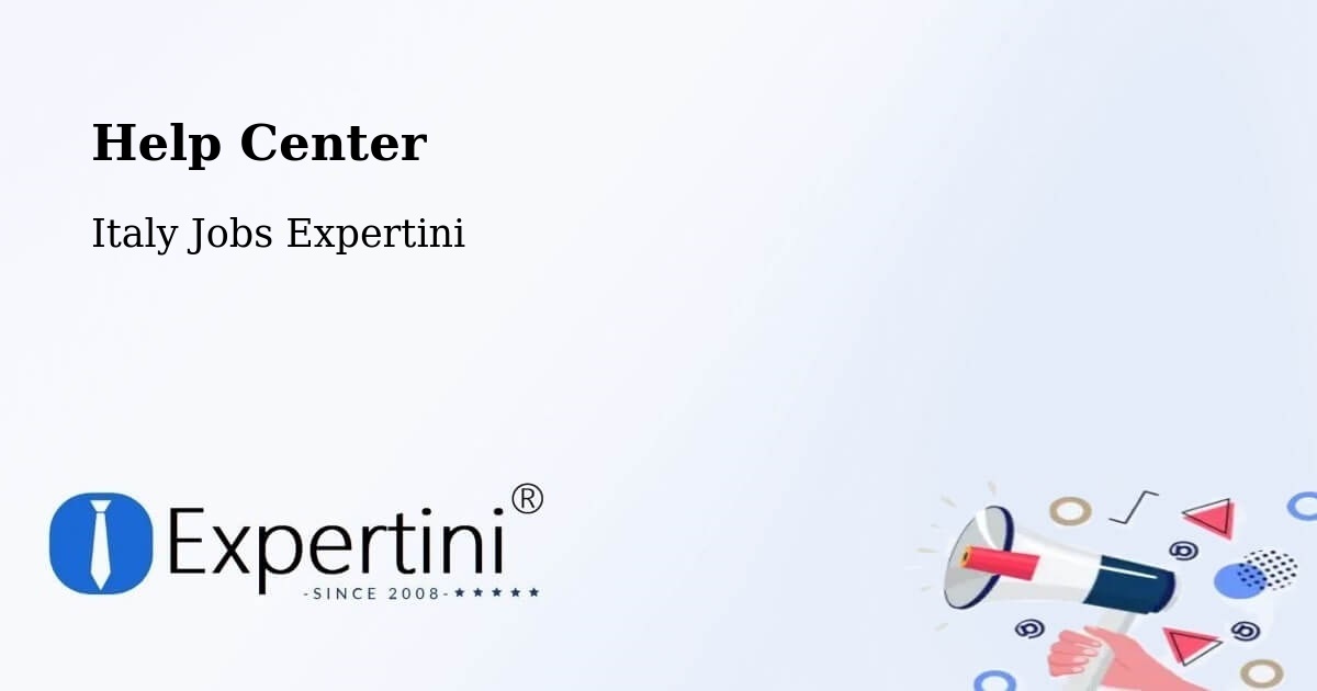Help Center – Albuzzano - Italy Jobs Expertini