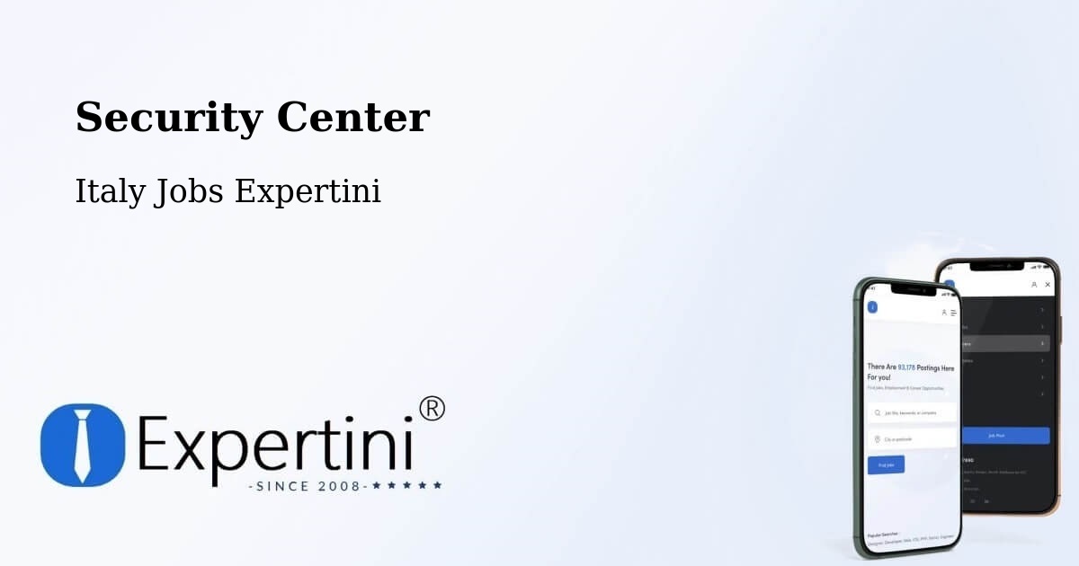 Security & Compliance – Albuzzano - Italy Jobs Expertini